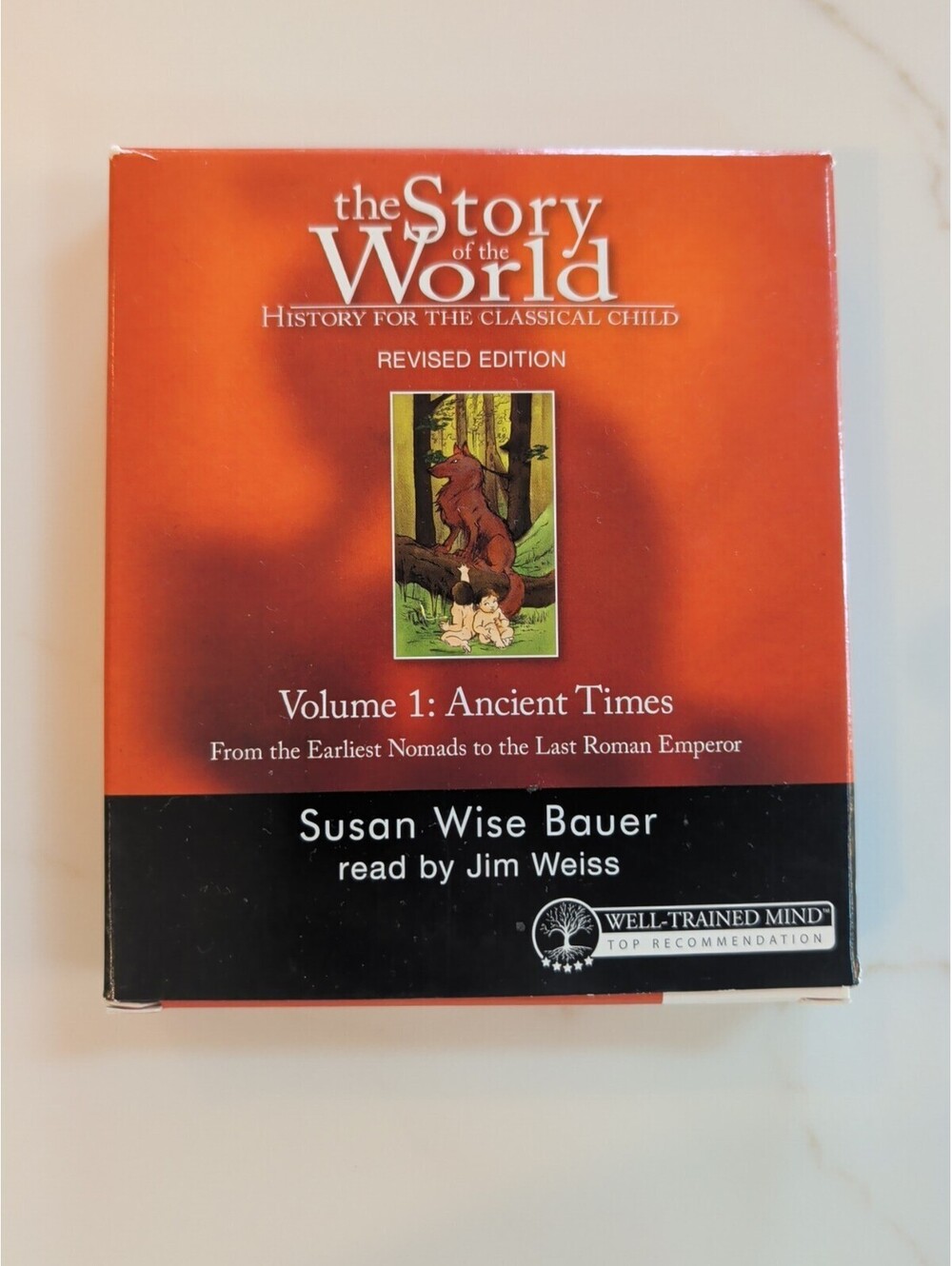 Story Of The World Vol. 1 Ancient Times Susan Wise Bauer 7 Disc Audio Book Set